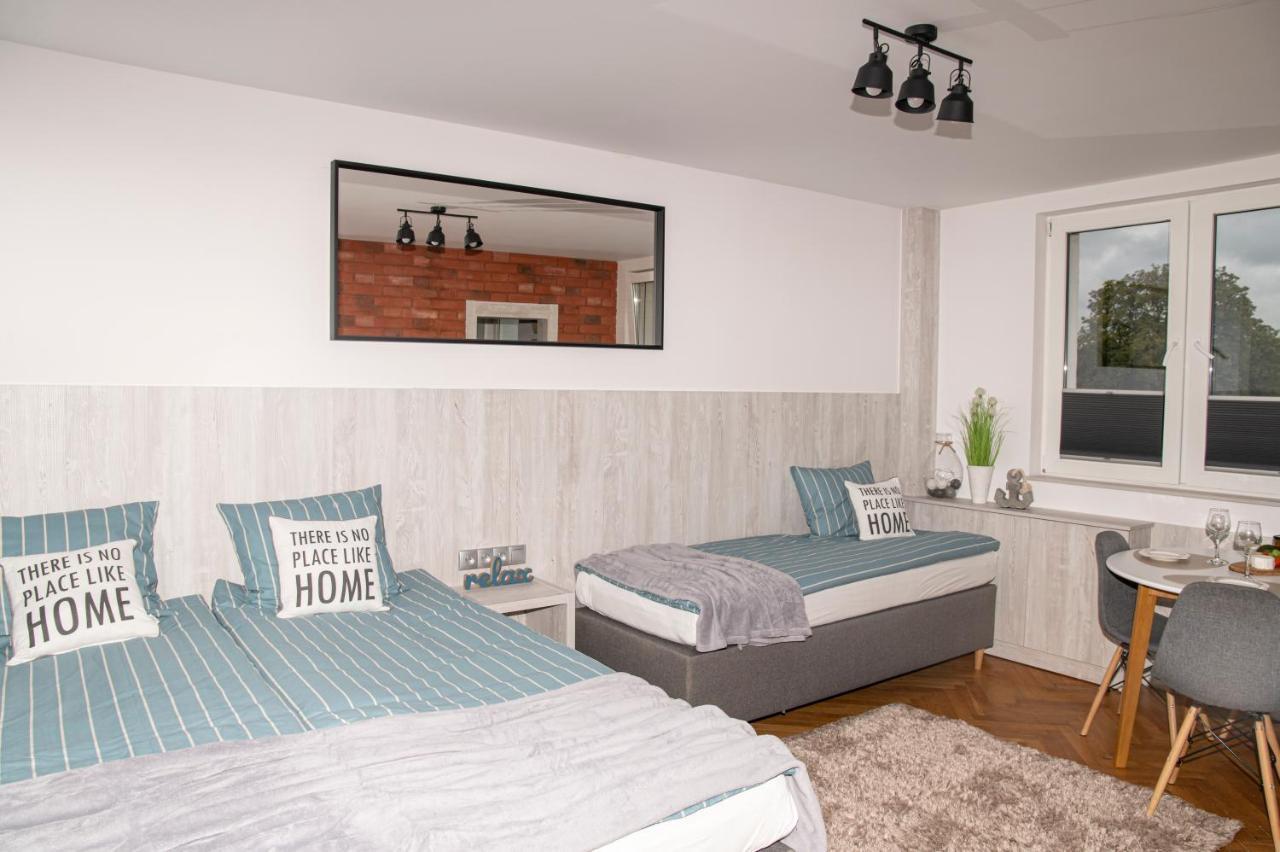 Appartement Leborska Kajuta à Lębork Extérieur photo